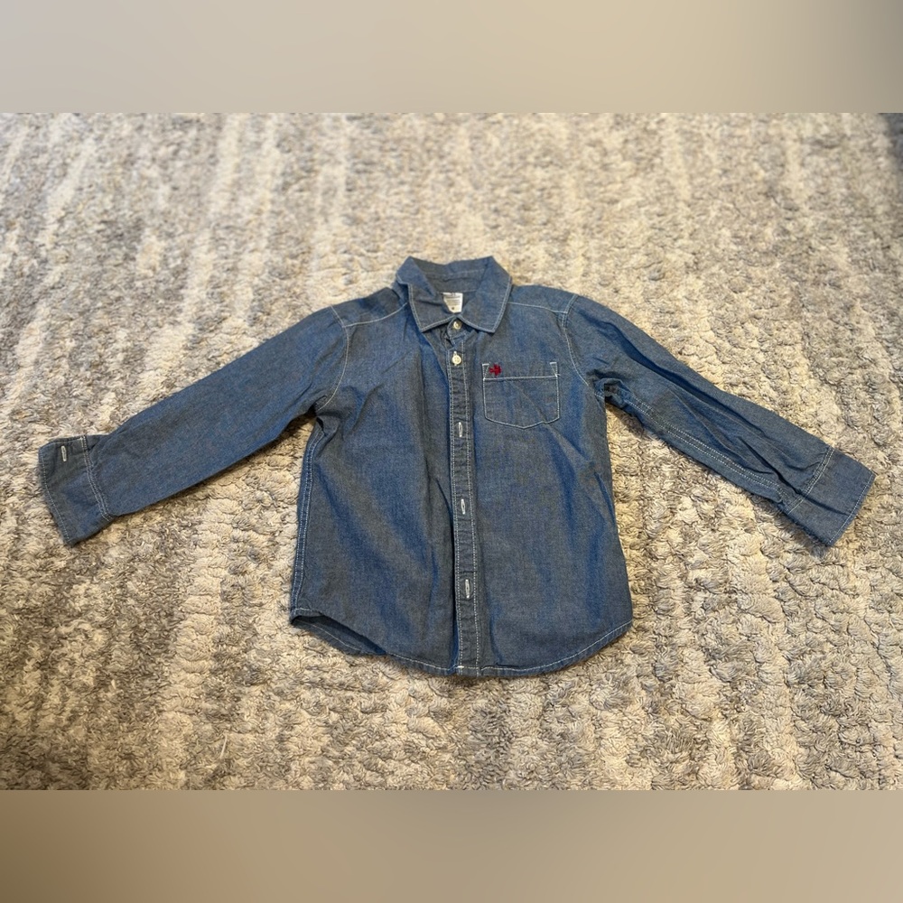 Carter's Classic Blue Bottom Shirt